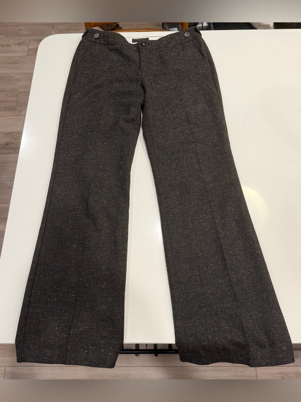Banana Republic Martin fit Wide Leg Tweed Pants